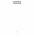 Paquet 10 étiquettes classeur a levier dos de 50mm Blanc