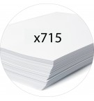 Classeur à levier rembordé papier Dos 80mm Forever - A4 Vert foncé