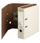 Classeur à levier rembordé papier Dos 80mm Forever - A4 Ivoire