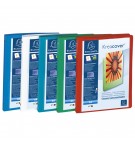 CLASSEURS PERSONNALISABLES POLYPRO DOS 20mm - ASSORTIS - CARTON DE 5