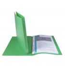 CLASSEURS PERSONNALISABLES POLYPRO DOS 20mm - ASSORTIS - CARTON DE 5