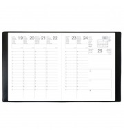 AGENDA SEMAINIER ECONOMIQUE 21X27 CM - SEPT A SEPT