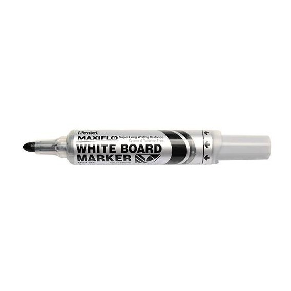 ECRMWL5N-marqueur-effacable-a-sec-pentel-maxiflo-noir