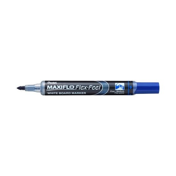 MARQUEUR EFFACABLE A SEC PENTEL MAXIFLO BLEU MOYEN MODELE