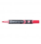 MARQUEUR EFFACABLE A SEC PENTEL MAXIFLO ROUGE MOYEN MODELE