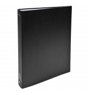 Classeur rembordé polypropylène 4 anneaux 30mm - A4 Noir