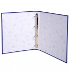 Classeur rembordé polypropylène 4 anneaux 30mm - A4 Bleu