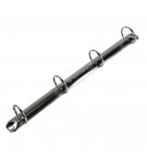 Classeur rembordé polypropylène 4 anneaux 30mm - A4 Jaune