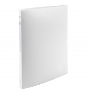 Classeur 4 anneaux 15mm polypropylène OPAK - A4 Blanc