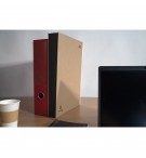 Trieur rigide 24 compartiments de A à Z Forever Kraft - A4 Kraft brun