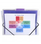 Trieur mural 6 compartiments Crystal - A4 Cristal