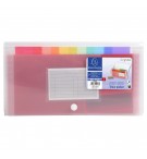 Trieur midi 7 compartiments en polypropylène Crystal - 14x26cm Cristal