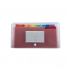 Trieur midi 7 compartiments en polypropylène Crystal - 14x26cm Cristal