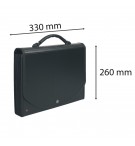 Trieur valisette Exacase Exactive - 13 compartiments Noir