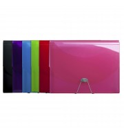 Trieur valisette 13 compartiments en polypropylène IDERAMA PP - 24x32cm Couleurs assorties