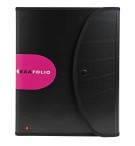 Trieur Exafolio avec porte-bloc et valisette Exactive - 6 compartiments Noir