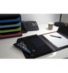 Trieur Exafolio avec porte-bloc et valisette Exactive - 6 compartiments Noir