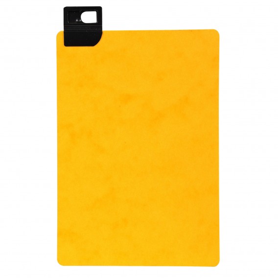 Paquet de 24 guides alphabétiques en carte à onglets métalliques, pour fiches 210x148mm Noir