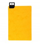 Paquet de 24 guides alphabétiques en carte à onglets métalliques, pour fiches 210x148mm Noir