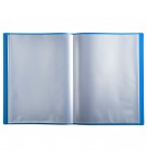 Protège-documents en polypropylène souple OPAK 40 vues - A4 Bleu clair