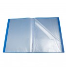 Protège-documents en polypropylène souple OPAK 80 vues - A4 Bleu clair