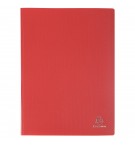 Protège-documents en polypropylène souple OPAK 100 vues - A4 Rouge