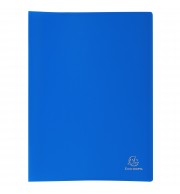 Protège-documents en polypropylène souple OPAK 100 vues - A4 Bleu clair
