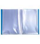 Protège-documents en polypropylène souple OPAK 100 vues - A4 Bleu clair