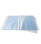 Protège-documents amovibles à anneaux polypropylène Crystal 60 vues - A4 Cristal