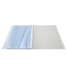 Protège-documents amovibles à anneaux polypropylène Crystal 60 vues - A4 Cristal