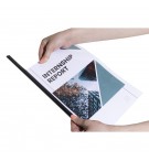 Boite de 25 baguettes à relier 3mm capacité 30 feuilles A4 Noir