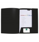 Chemise de présentation polypropylène souple Krea Cover - A4 Noir