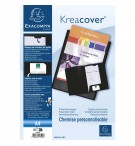 Chemise de présentation polypropylène souple Krea Cover - A4 Noir