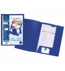 Chemise de présentation polypropylène souple Krea Cover - A4 Bleu