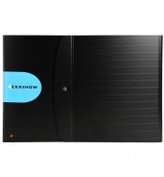 Classeur de présentation Exashow en polypropylène 4 anneaux 30mm Exactive® - A3 Noir