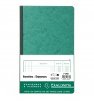 Piqûre 32x19,5cm recettes-dépenses 80 pages