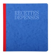 Piqûre 21x19cm recettes-dépenses 80 pages