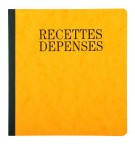 Piqûre 21x19cm recettes-dépenses 80 pages