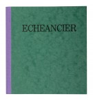 Piqûre 21x19cm échéancier tracé journal 80 pages