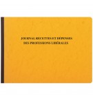 Piqûre 27x38cm - Journal des Recettes Dépenses des Professions libérales 80 pages