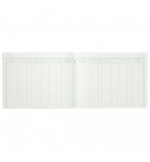 Piqûre 24x32cm - Registre de Contrôle médical - folioté - 60 pages