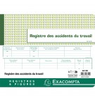 Piqûre 24x32cm - Registre des accidents du travail - 20 pages
