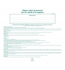 Piqûre 27x32cm - Registre unique du personnel (salariés et stagiaires) - 56 pages