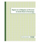 PIQÛRE 32X24CM - REGISTRE DE LA DELEGATION DU PERSONNEL DU CSE - 30 PAGES