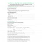 Dossier location locaux non meublés Vert