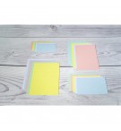 Paquet 100 fiches sous film - bristol quadrillé 5x5 non perforé 105x148mm Blanc