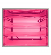 Module de classement Ecobox Linicolor 4 tiroirs Framboise
