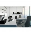 Module de classement Storebox 6 tiroirs Glossy Noir brillant