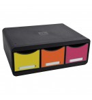 Module de classement Toolbox 3 tiroirs Iderama Arlequin