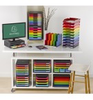 Module de classement Modulo Iderama 5 tiroirs fermés Arlequin